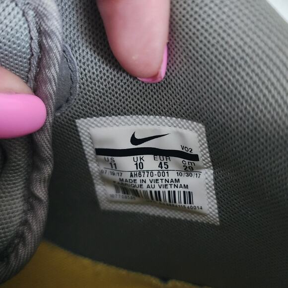 Nike Air Force 1 Mid '07 Canvas Shoes Men's Size 11 Dark Stucco Green Sneakers - Picture 11 of 12